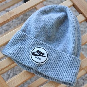 Grey Nike Beanie